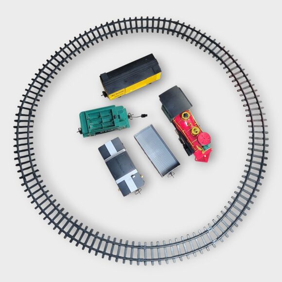 Scientific Toys Inc. Rio Grande G-Scale Battery Operated Toy Train Set Wt Signs - Picture 2 of 14